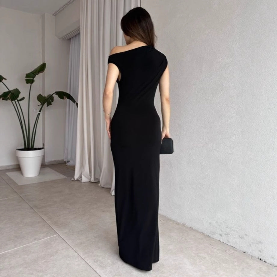 Margot Off-Shoulder Maxi Dress Multi 23