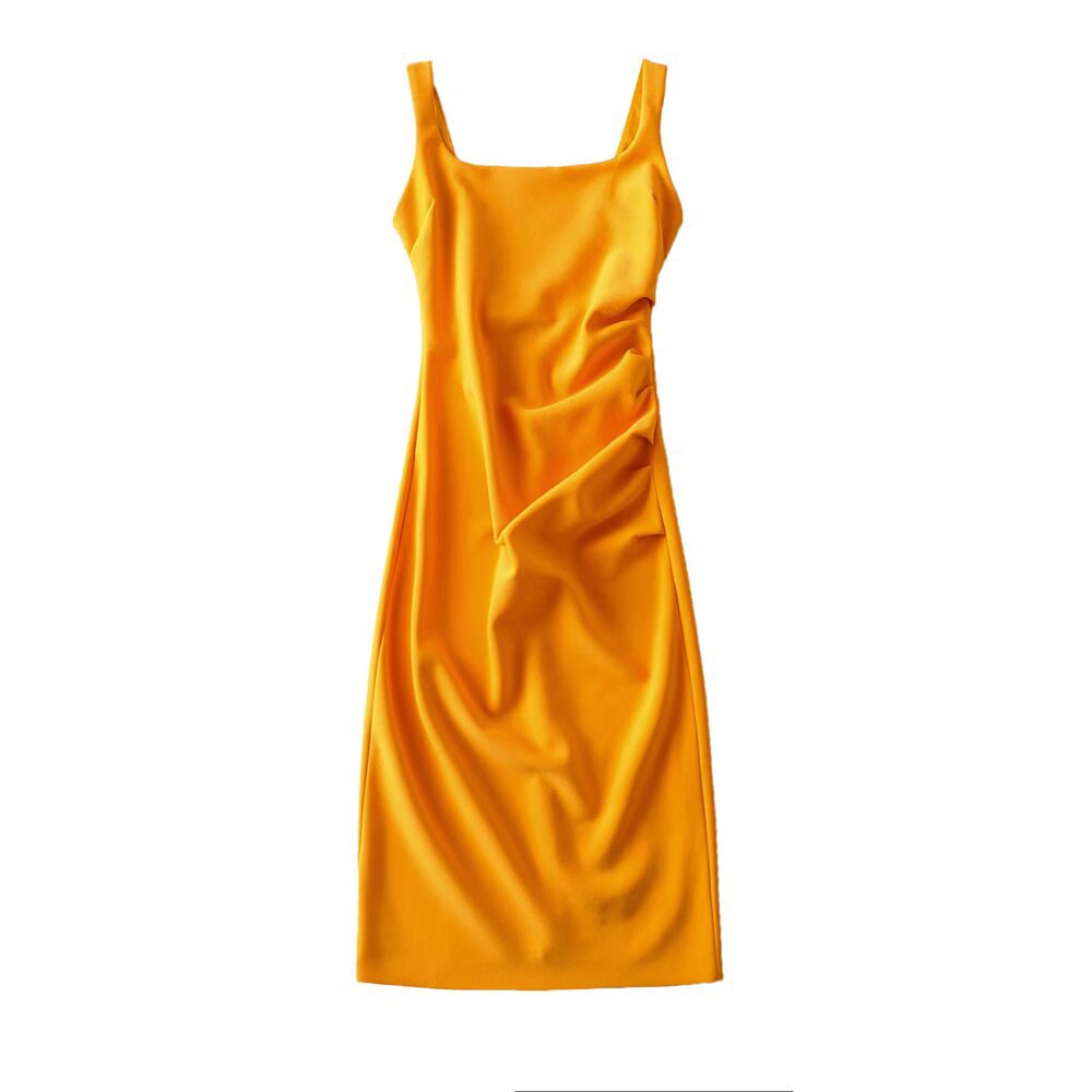 Vivienne Satin Midi Dress Multi 18