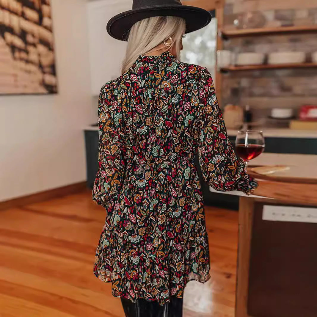 Margot Floral Midi Dress Floral 4