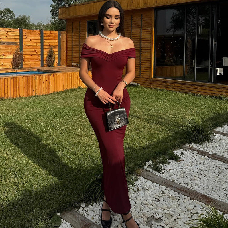 Valentina Off-Shoulder Maxi Dress Multi 6