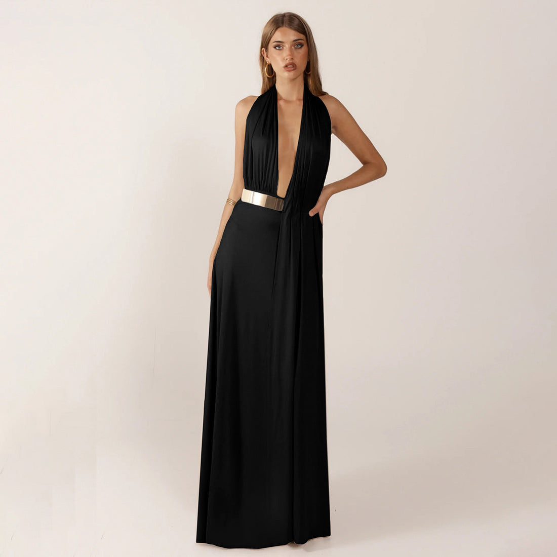 Margot V-Neck Maxi Dress Multi 2