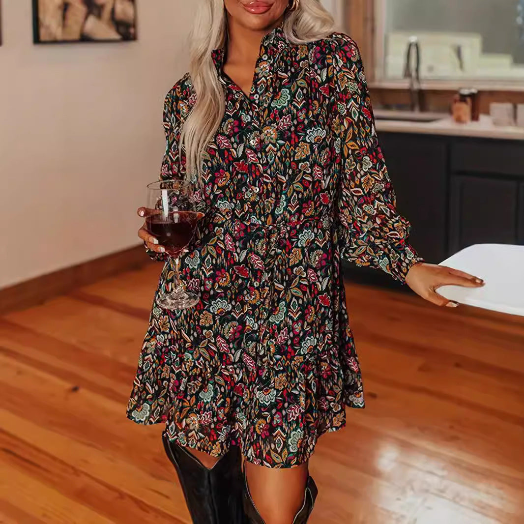 Margot Floral Midi Dress Floral 3