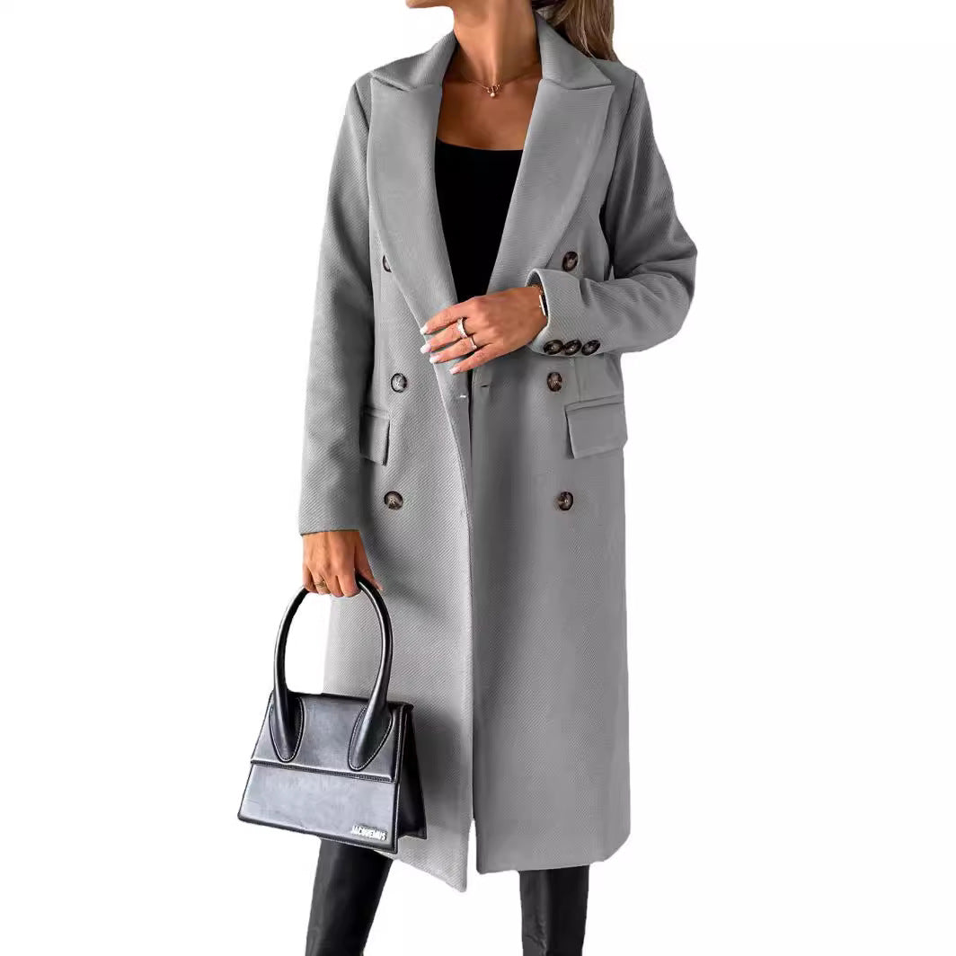 Rosalie Double-Breasted Coat Dress Multi 14