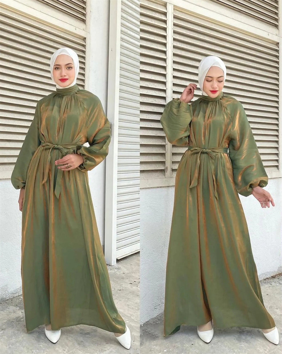 Rosalie Belted Midi Dress Multi 5