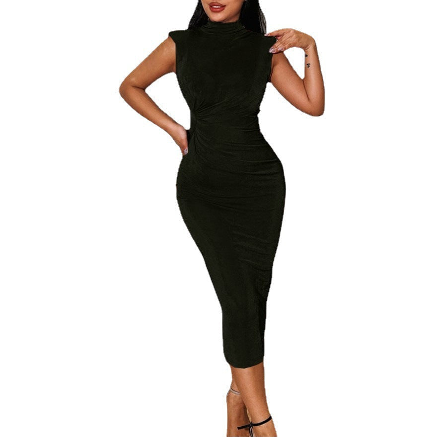 Vivienne Satin Midi Dress Multi 33