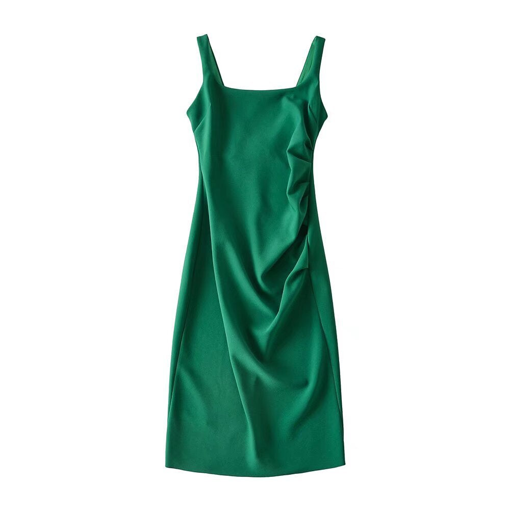 Vivienne Satin Midi Dress Multi 24