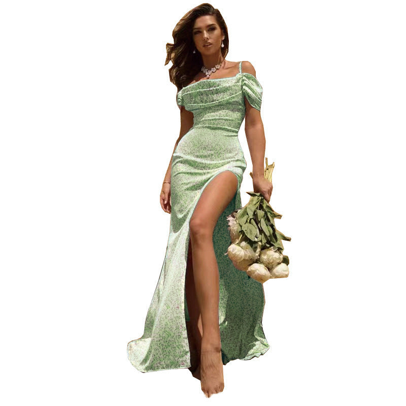 Valentina Off-Shoulder Maxi Dress Multi 21