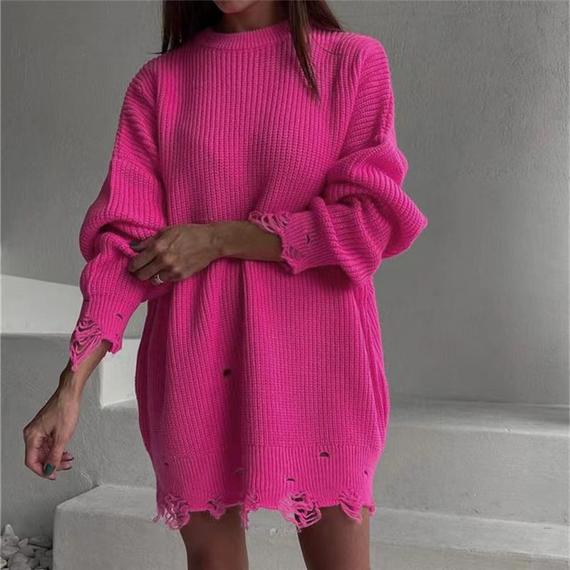 Rosalie Knit Midi Dress Multi 6