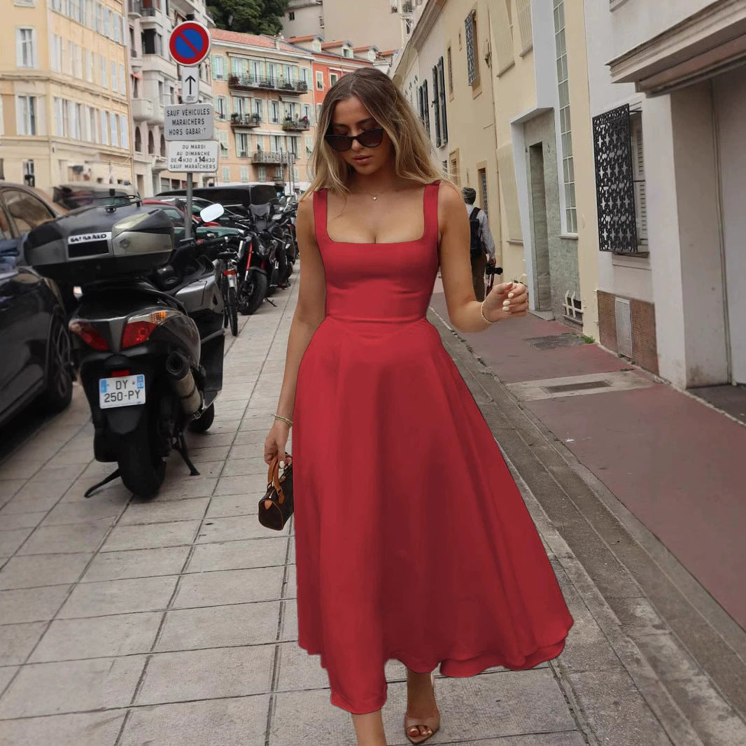 Isadora A-Line Maxi Dress Ausschnitt 8
