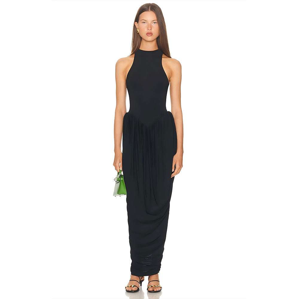 Amelie Flowing Evening Dress Multi 3