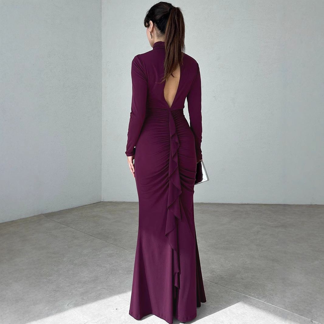 Josephine Ruched Maxi Dress Multi 2