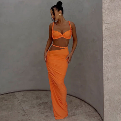 Vivienne Draped Maxi Dress Multi 1