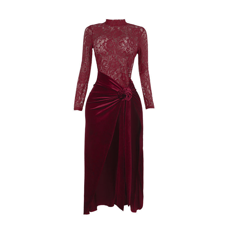 Isabelle Satin Maxi Dress Multi 16