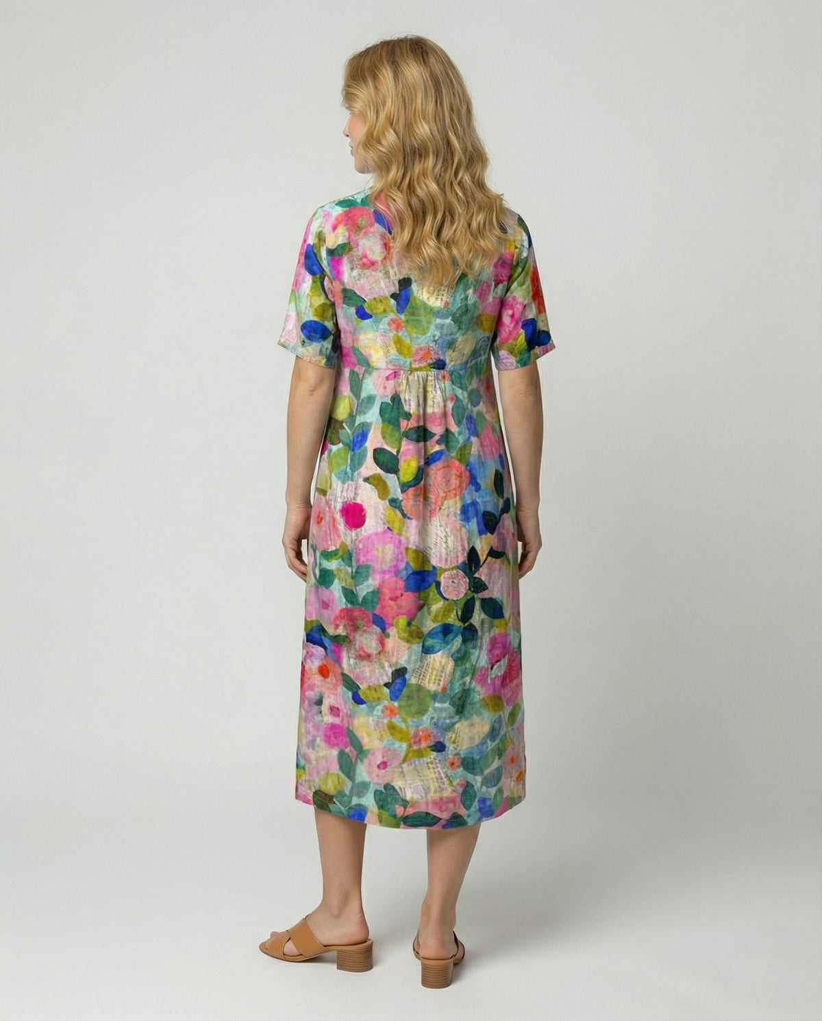 Isabelle Floral Midi Dress Floral 4