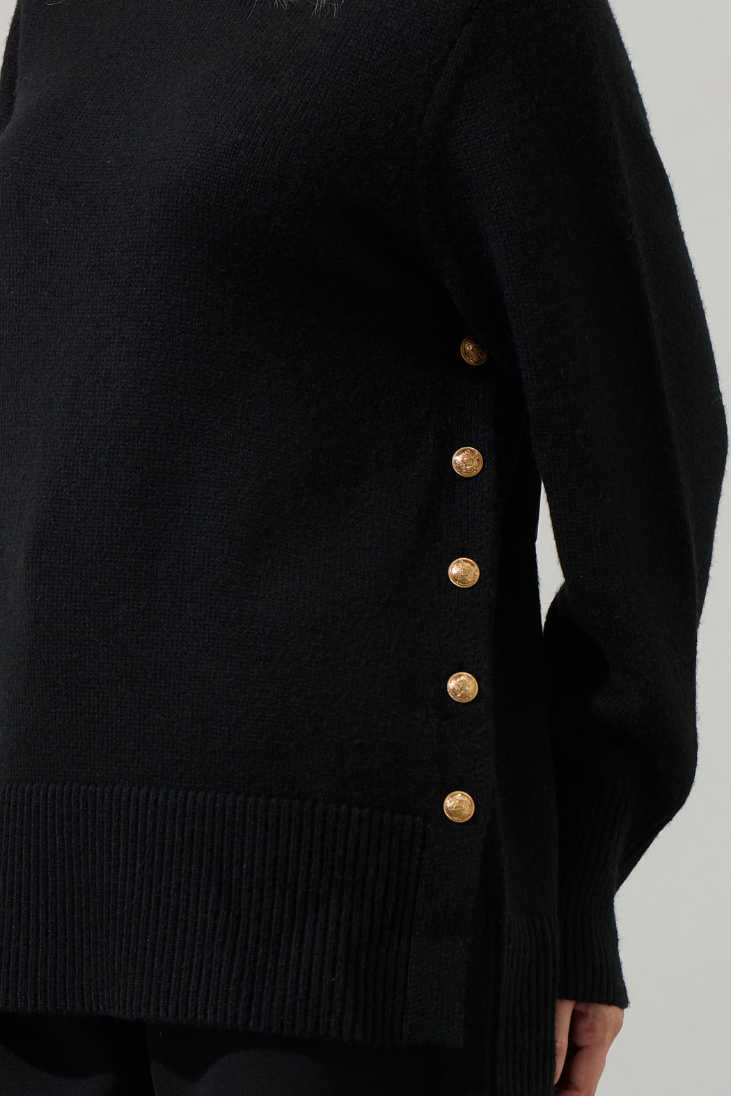 Brussel Turtleneck Sweater in Black BLACK 5