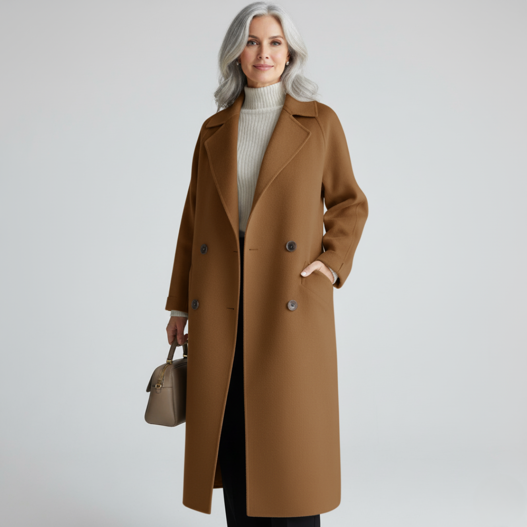 Maeve Wool Blend Coat Black 2