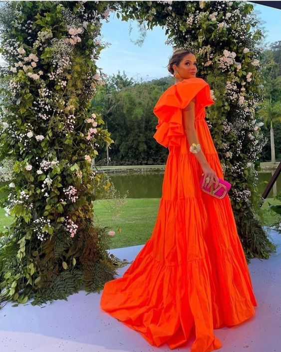 Vivienne A-Line Organza Gown Custom Color(Add Your Color On ”Order special instructions“ ） 2