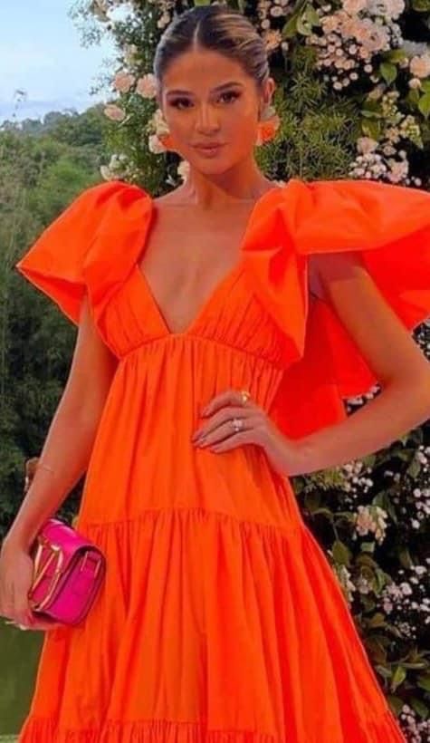 Vivienne A-Line Organza Gown Custom Color(Add Your Color On ”Order special instructions“ ） 5