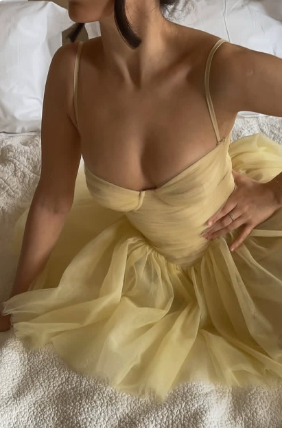 Margot Tulle A-Line Dress AS PHOTO 4