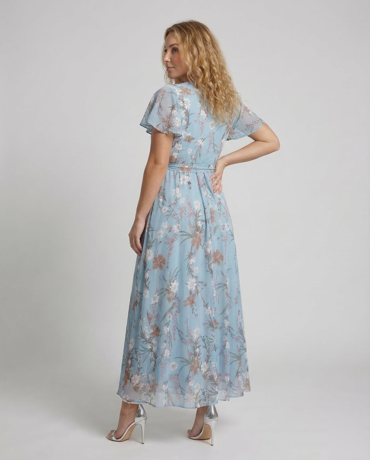 Iris Floral Maxi Dress Floral 13