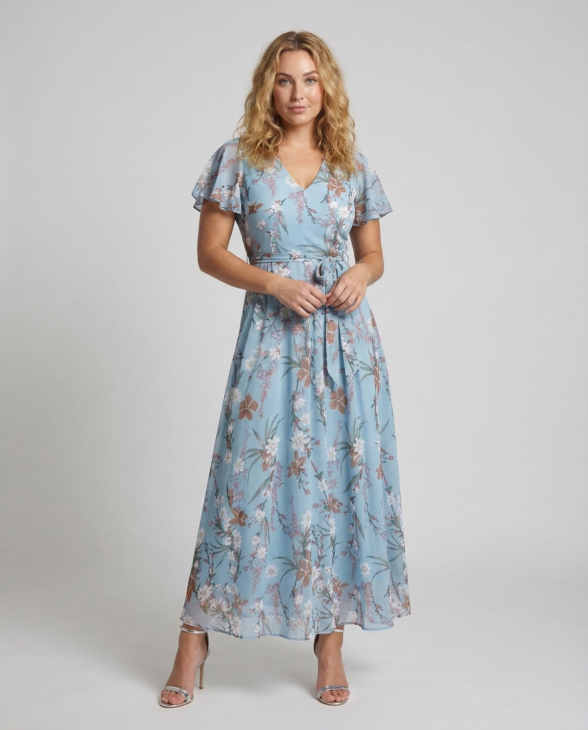Iris Floral Maxi Dress Floral 10