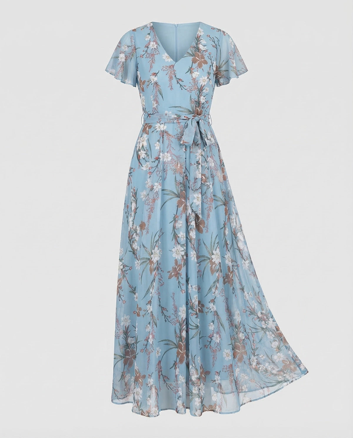 Iris Floral Maxi Dress Floral 14