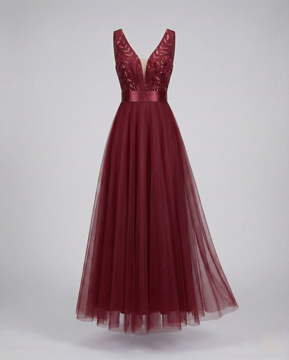 Evangeline Tulle Maxi Dress Multi 8