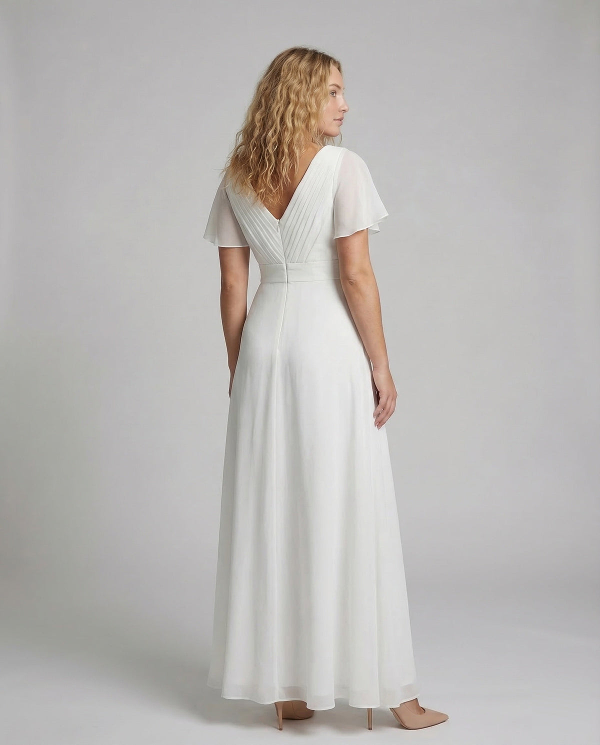 Isadora Tulle Maxi Dress Ausschnitt 4