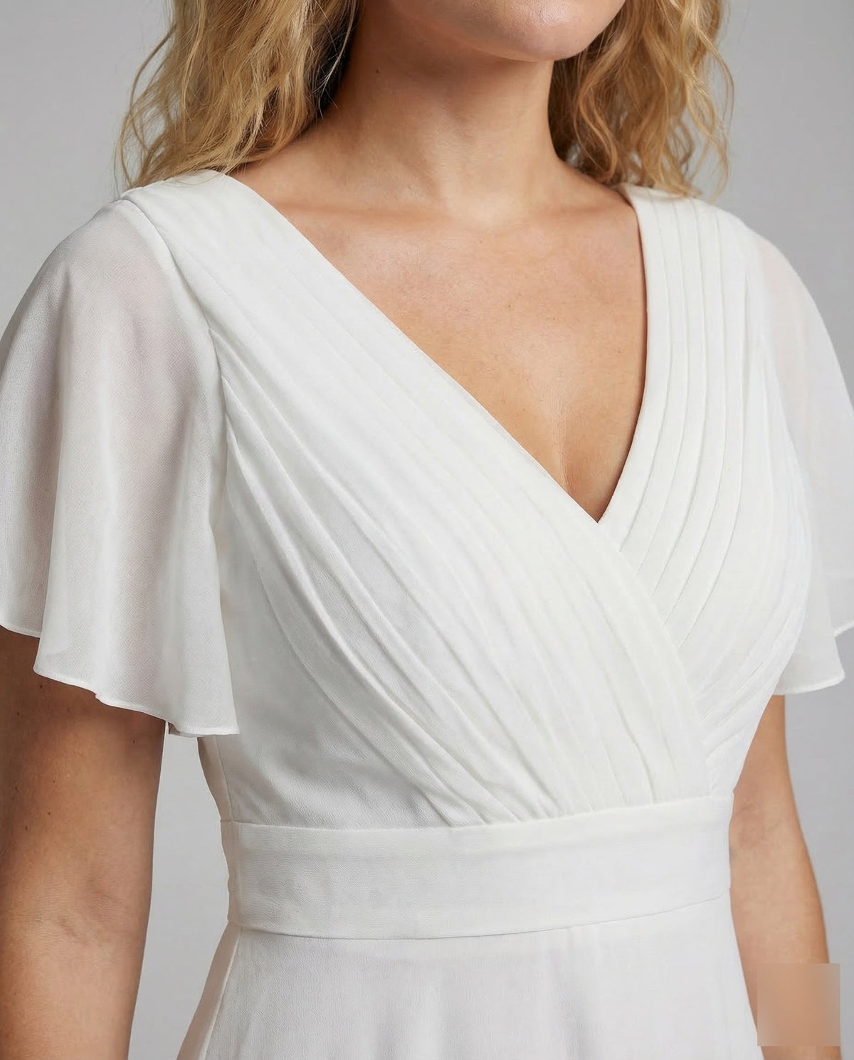 Isadora Tulle Maxi Dress Ausschnitt 3