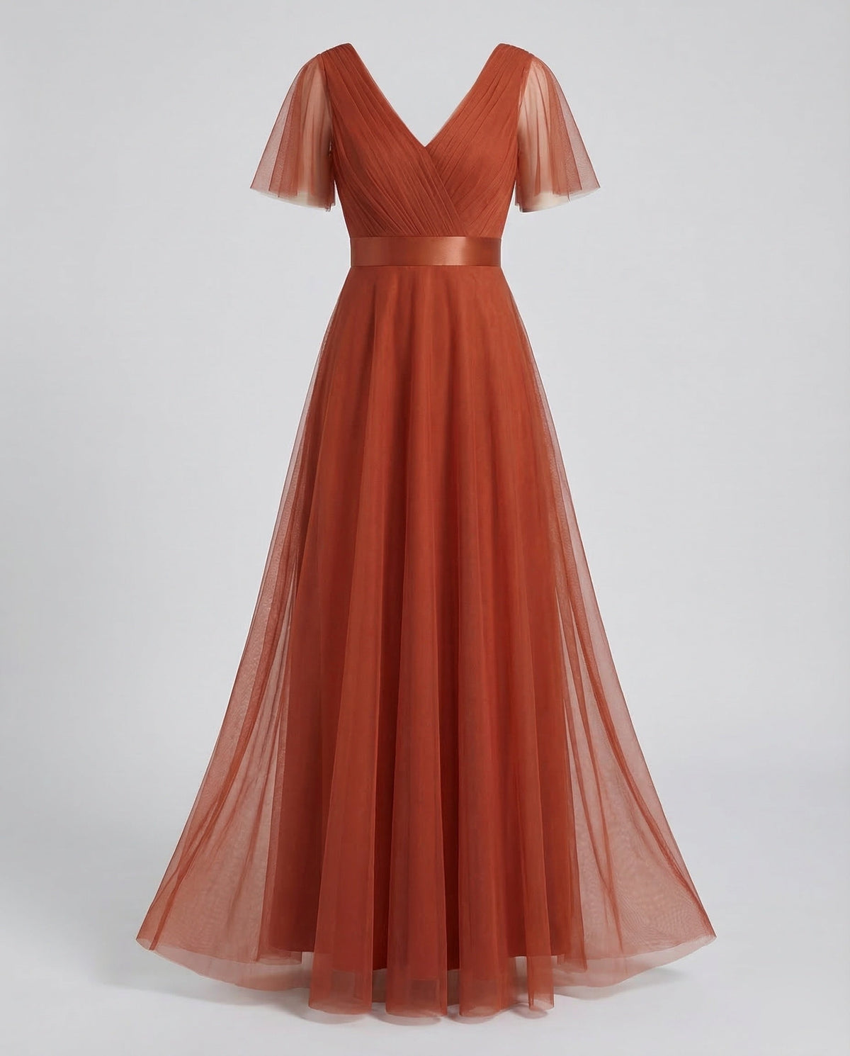 Isadora Tulle Maxi Dress Ausschnitt 5