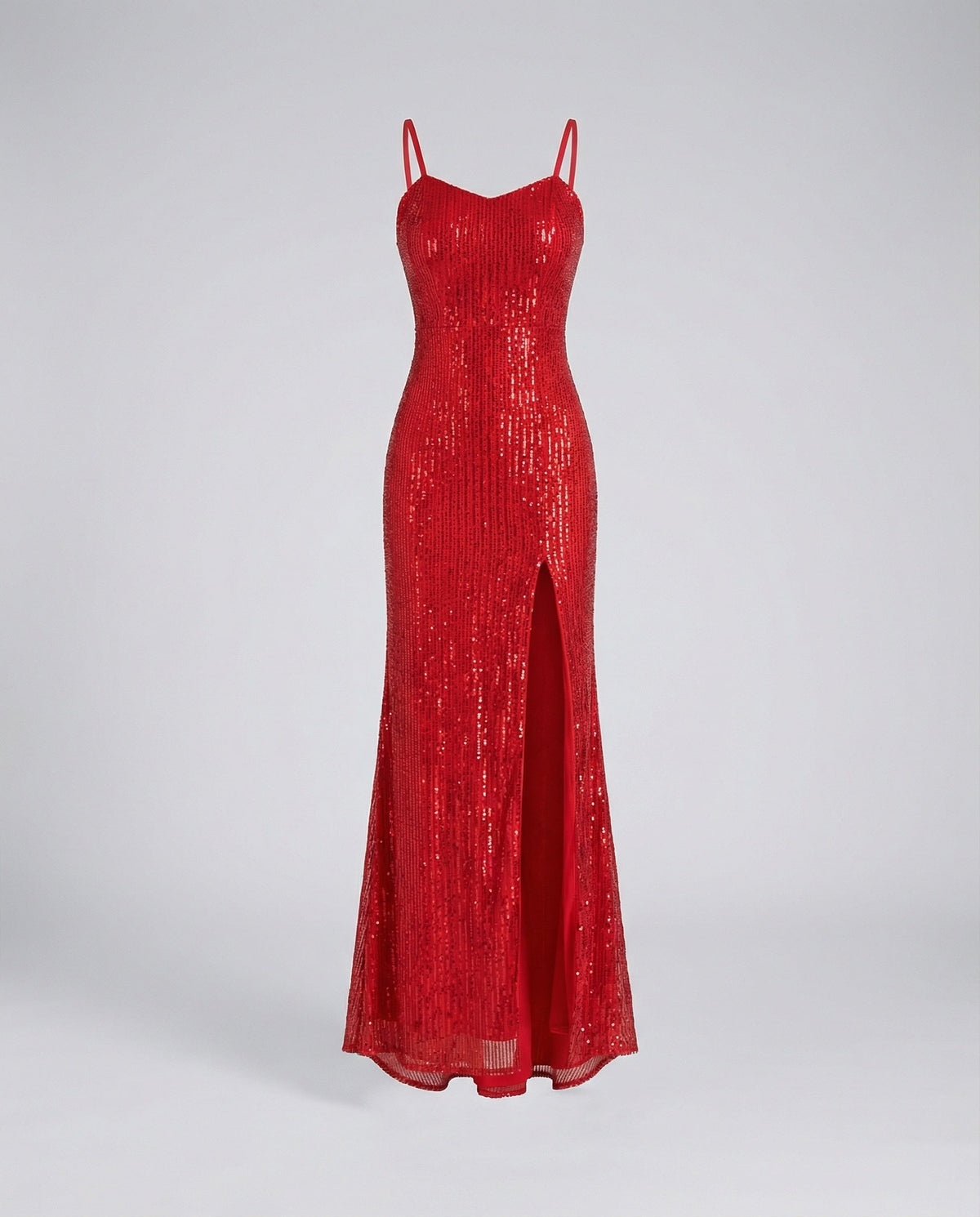 Vivienne Sequin Slit Midi Dress Multi 7