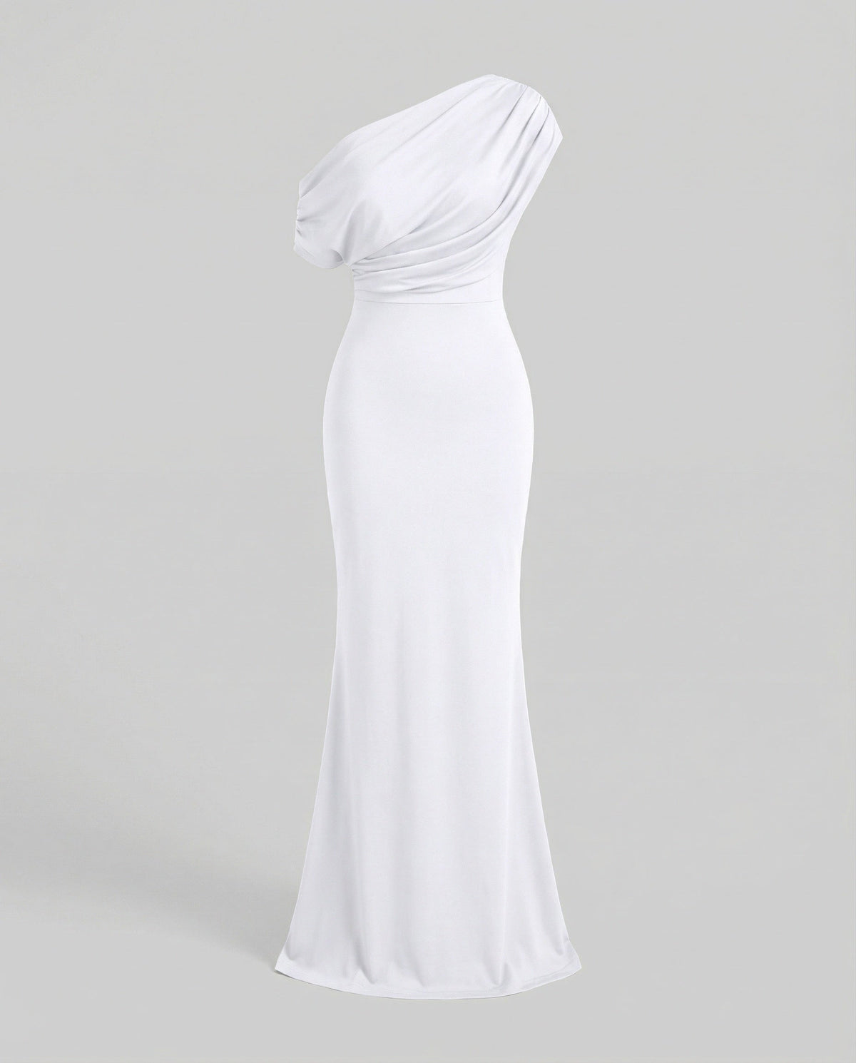 Isabelle One-Shoulder Satin Maxi Dress Multi 13