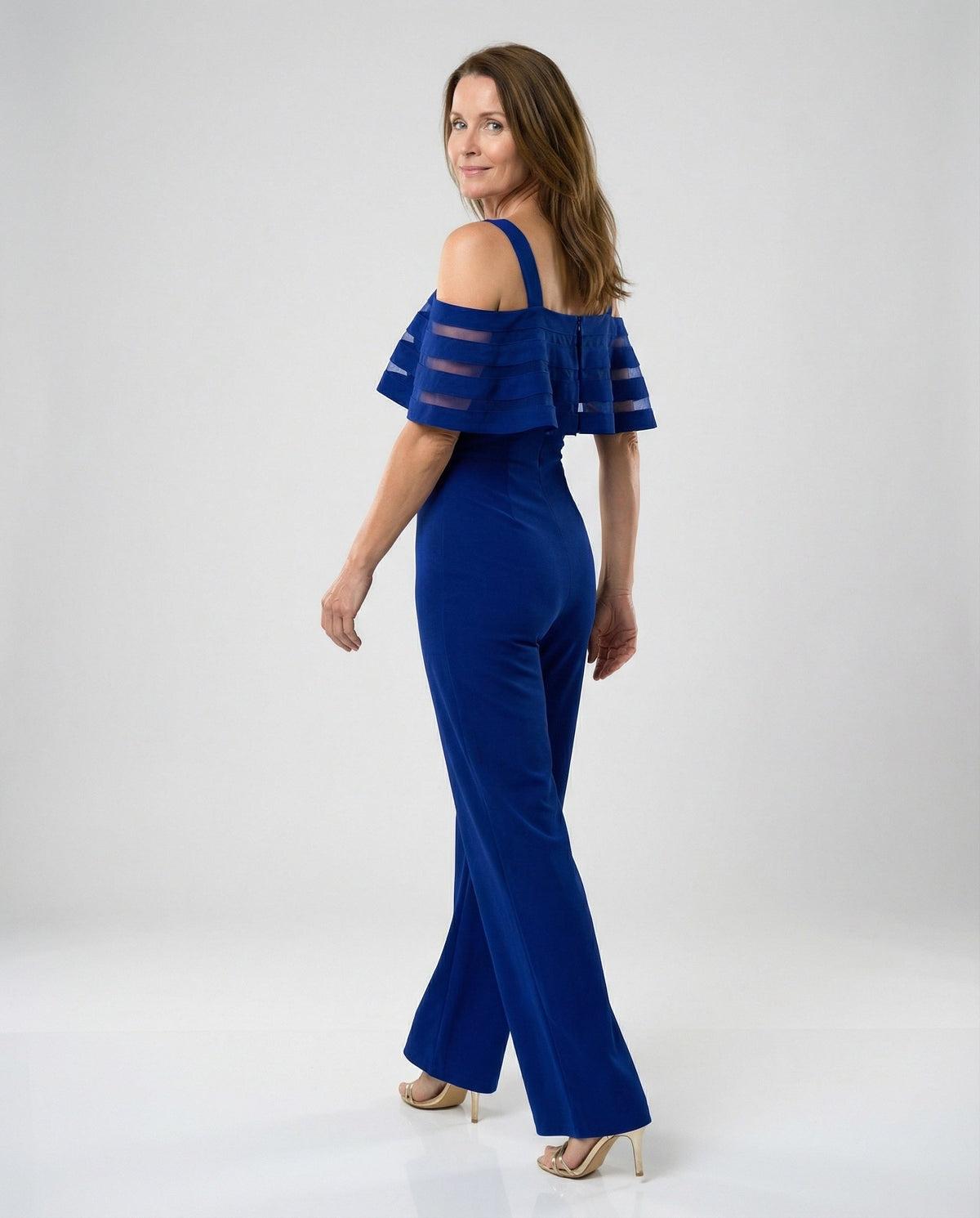 Isadora One-Shoulder Jumpsuit Multi 3