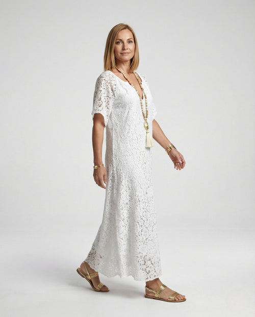 Isabelle Lace Maxi Dress Multi 1