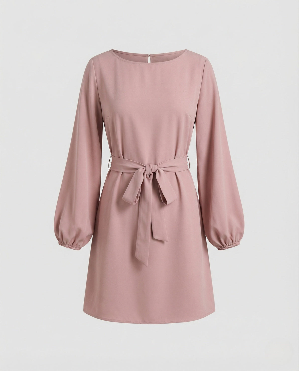 Margot A-Line Mini Dress with Belt Multi 5