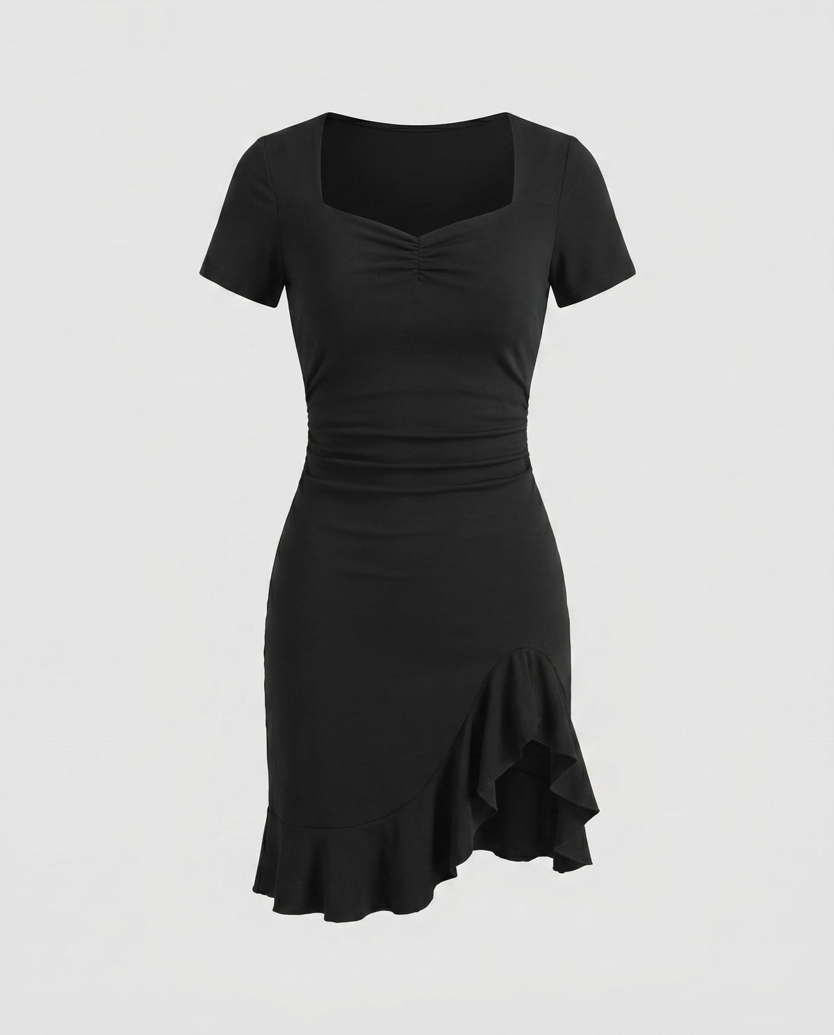 Isabelle Ruched Mini Dress Multi 6