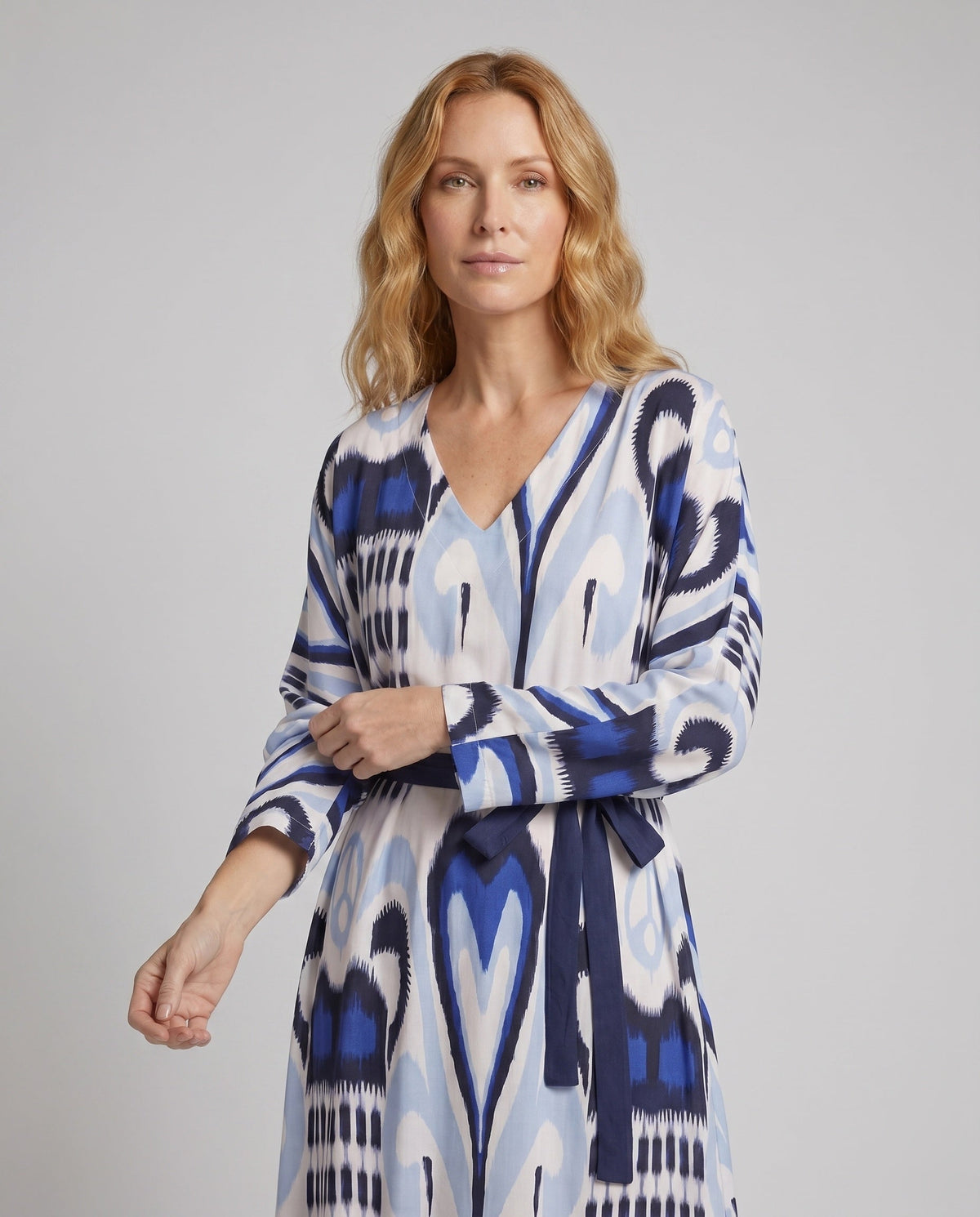 Evangeline V-Neck Maxi Dress Multi 26