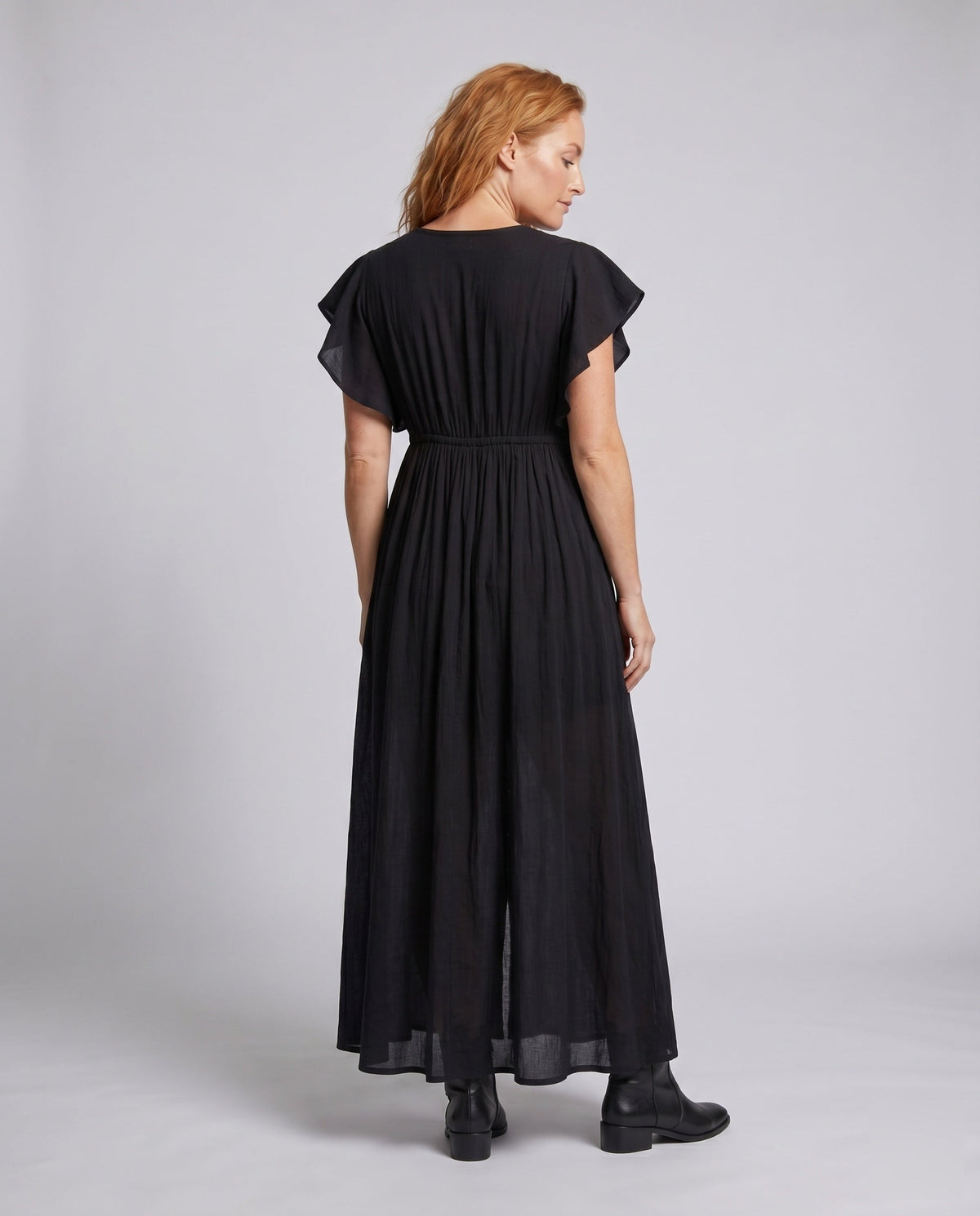 Valentina Ruched Maxi Dress Multi 11