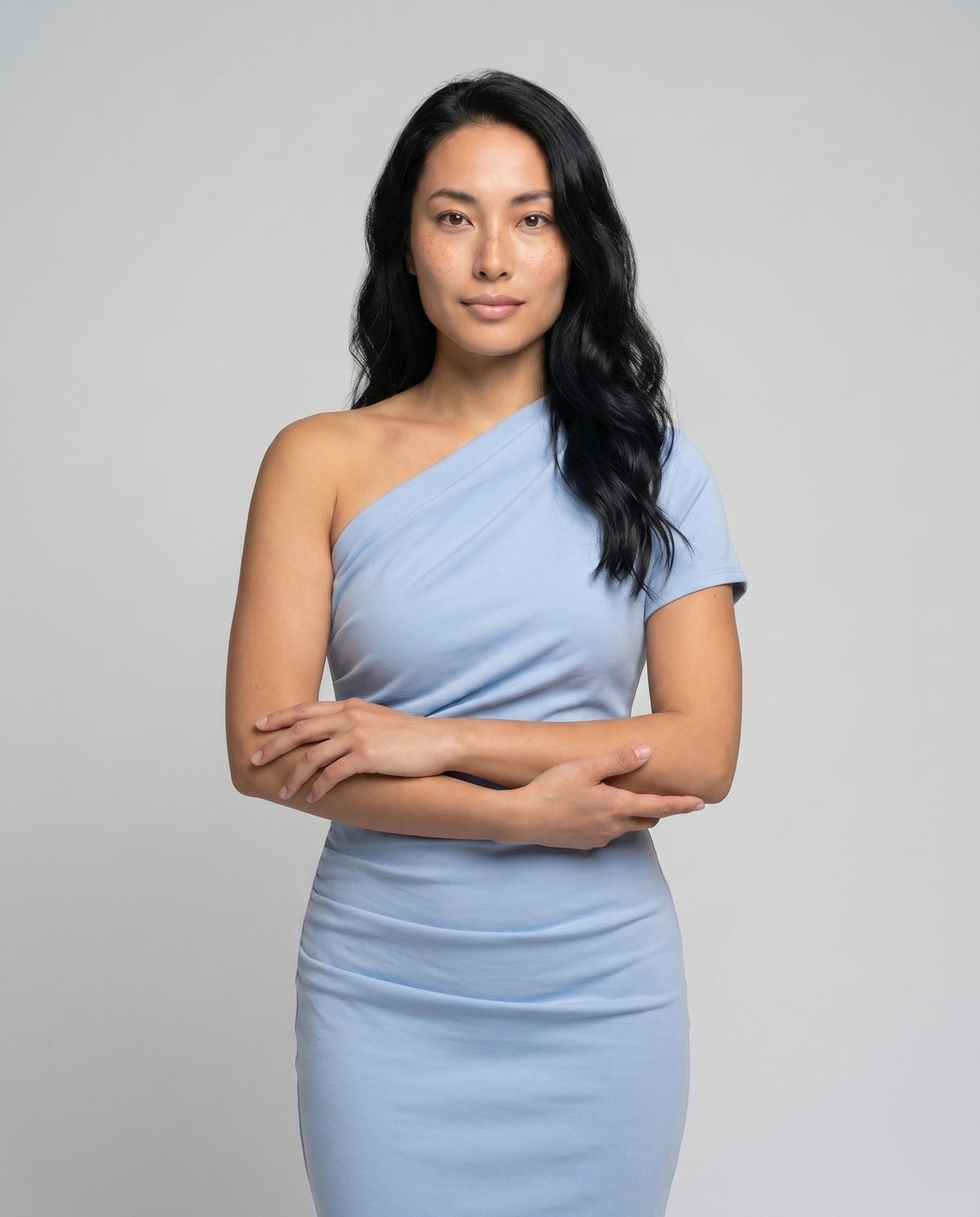 Matilde Off-Shoulder Draped Midi Dress Multi 7