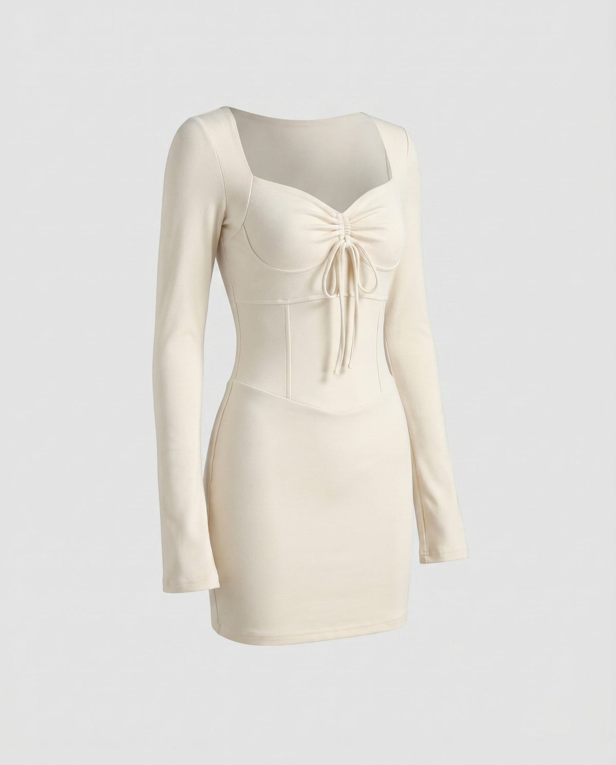 Vivienne V-Neck Satin Dress Multi 5