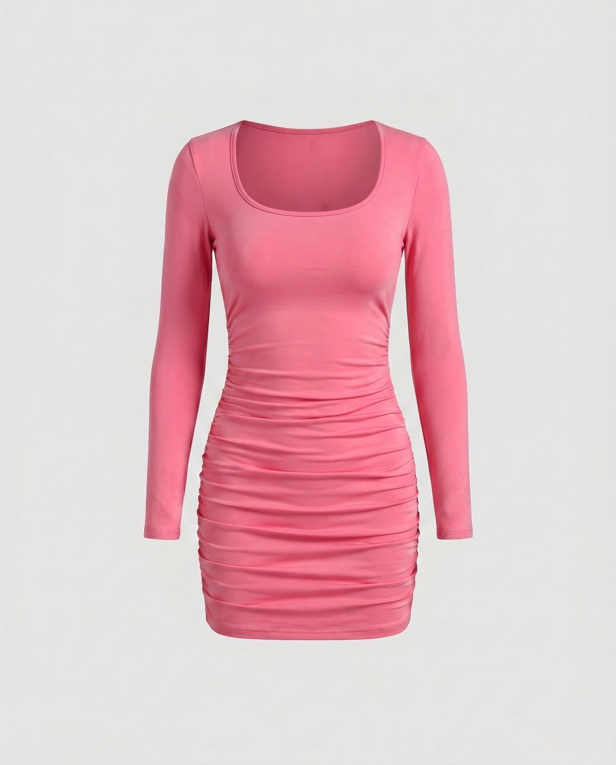 Isabelle Ruched Mini Dress Multi 18