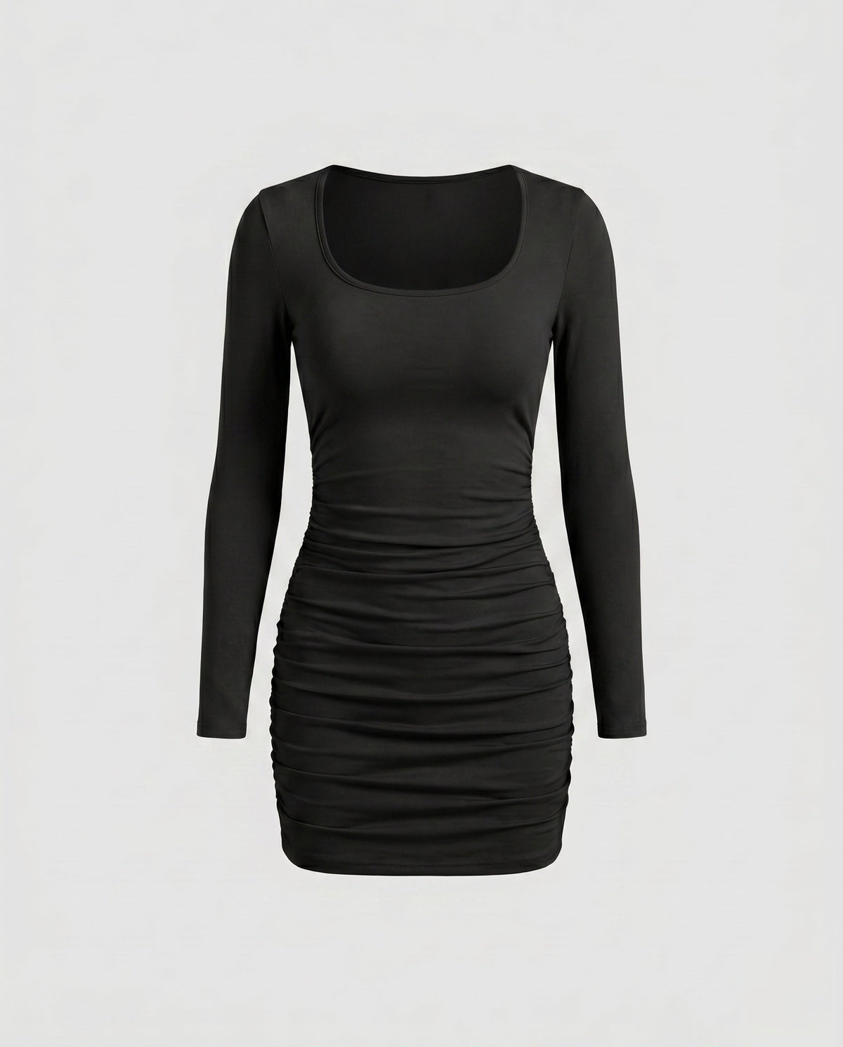 Isabelle Ruched Mini Dress Multi 19