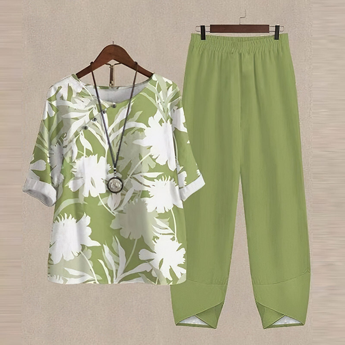 Margot Linen Two-Piece Set Sommerset 4