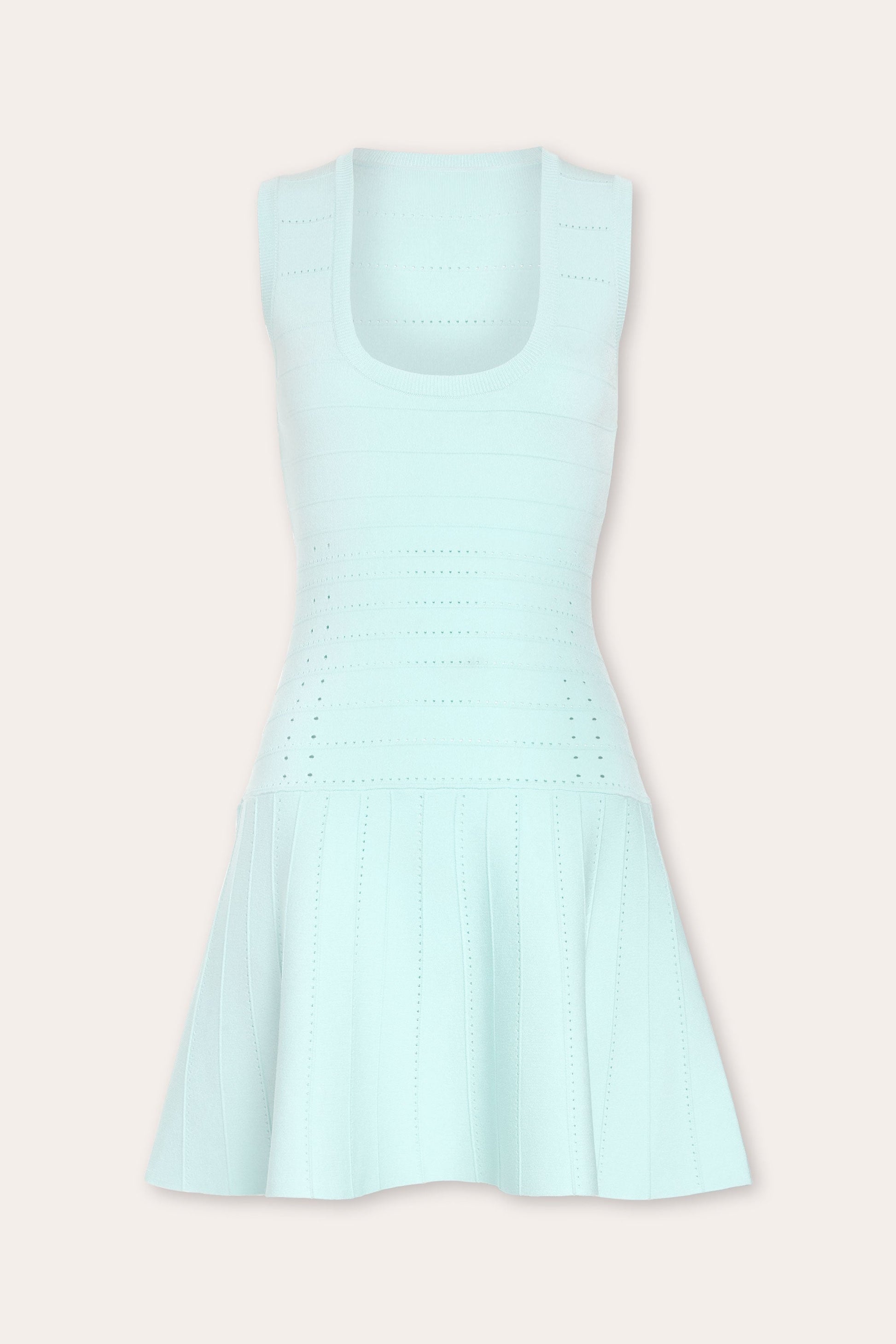 Anika Knit Mini Dress in Blue Breeze BLUE BREEZE 5