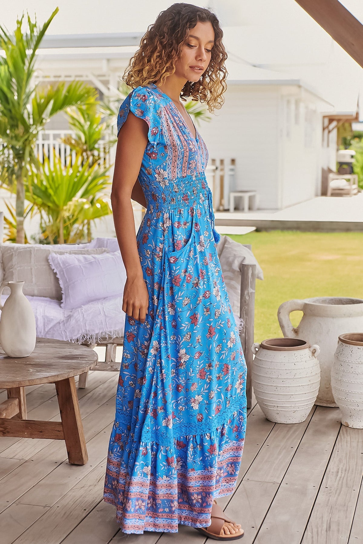 Indiana Lace Maxi Dress Multi 28