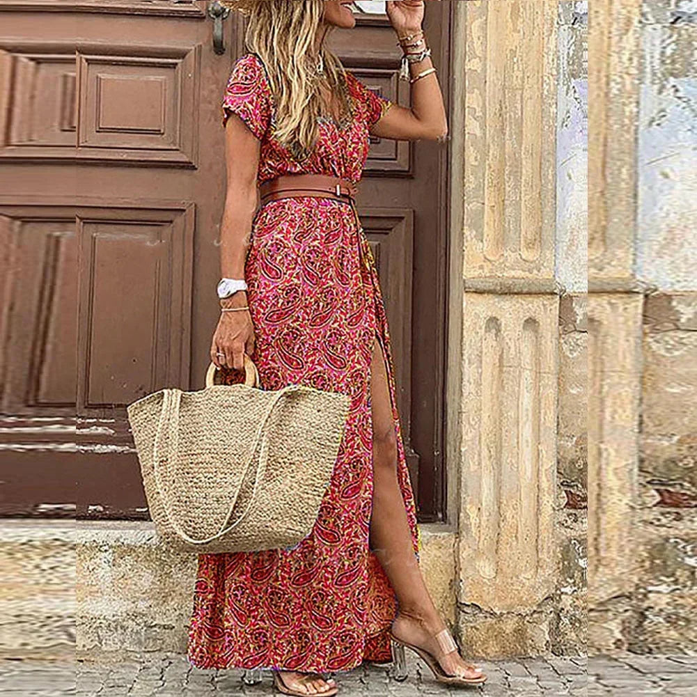 Isadora Bohemian Maxi Dress Kleid 5