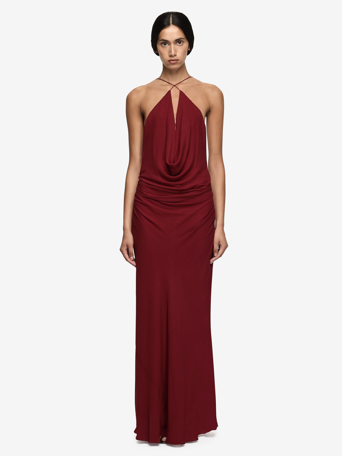 Celia Keyhole Maxi Dress ROSETTE 1