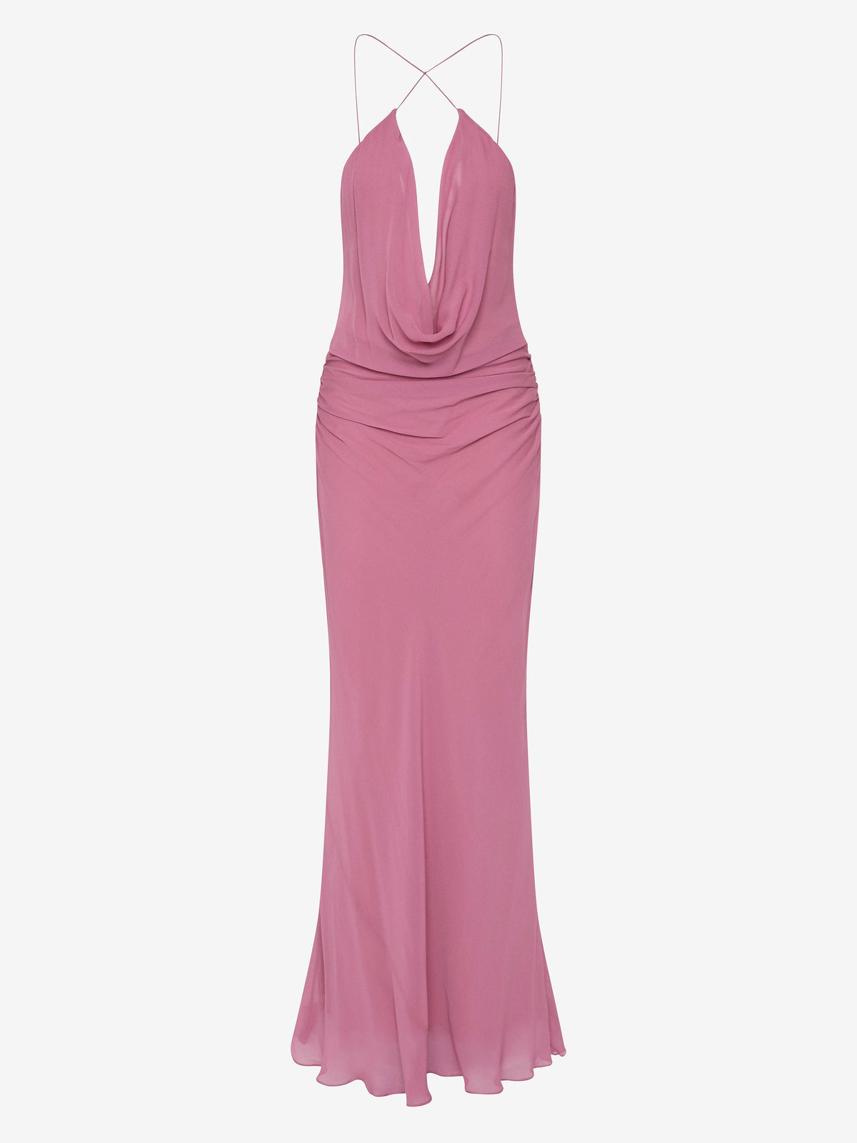 Celia Keyhole Maxi Dress ORCHID PINK 5