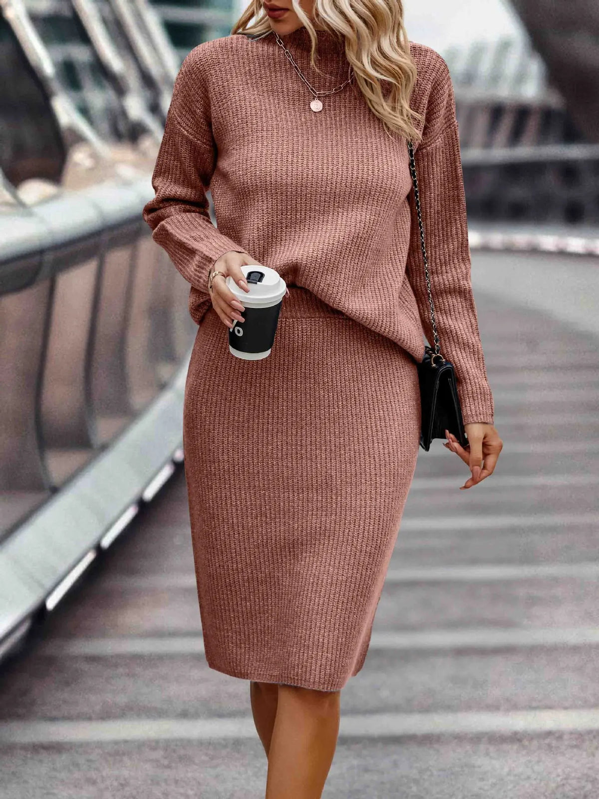 Rosalie Knit Co-ord Set R&B 3