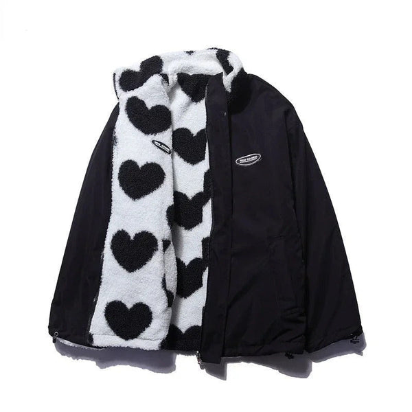 Catherine Reversible Faux Leather Jacket